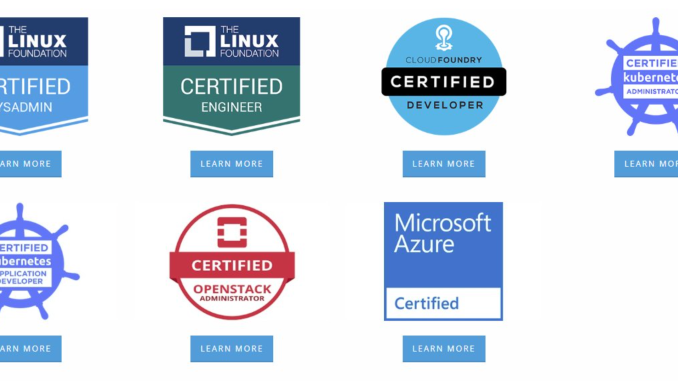 Certifications
